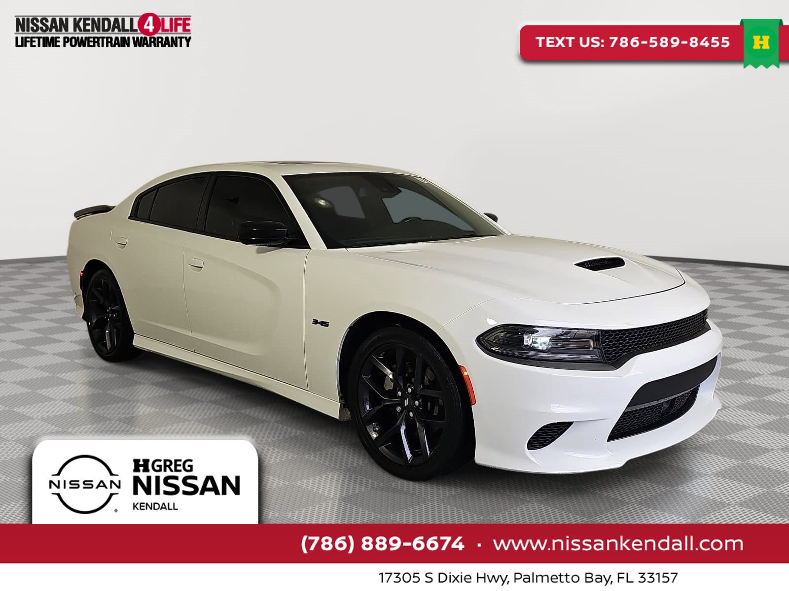 Used 2023 Dodge Charger R/T w/ Blacktop Package RWD image 1