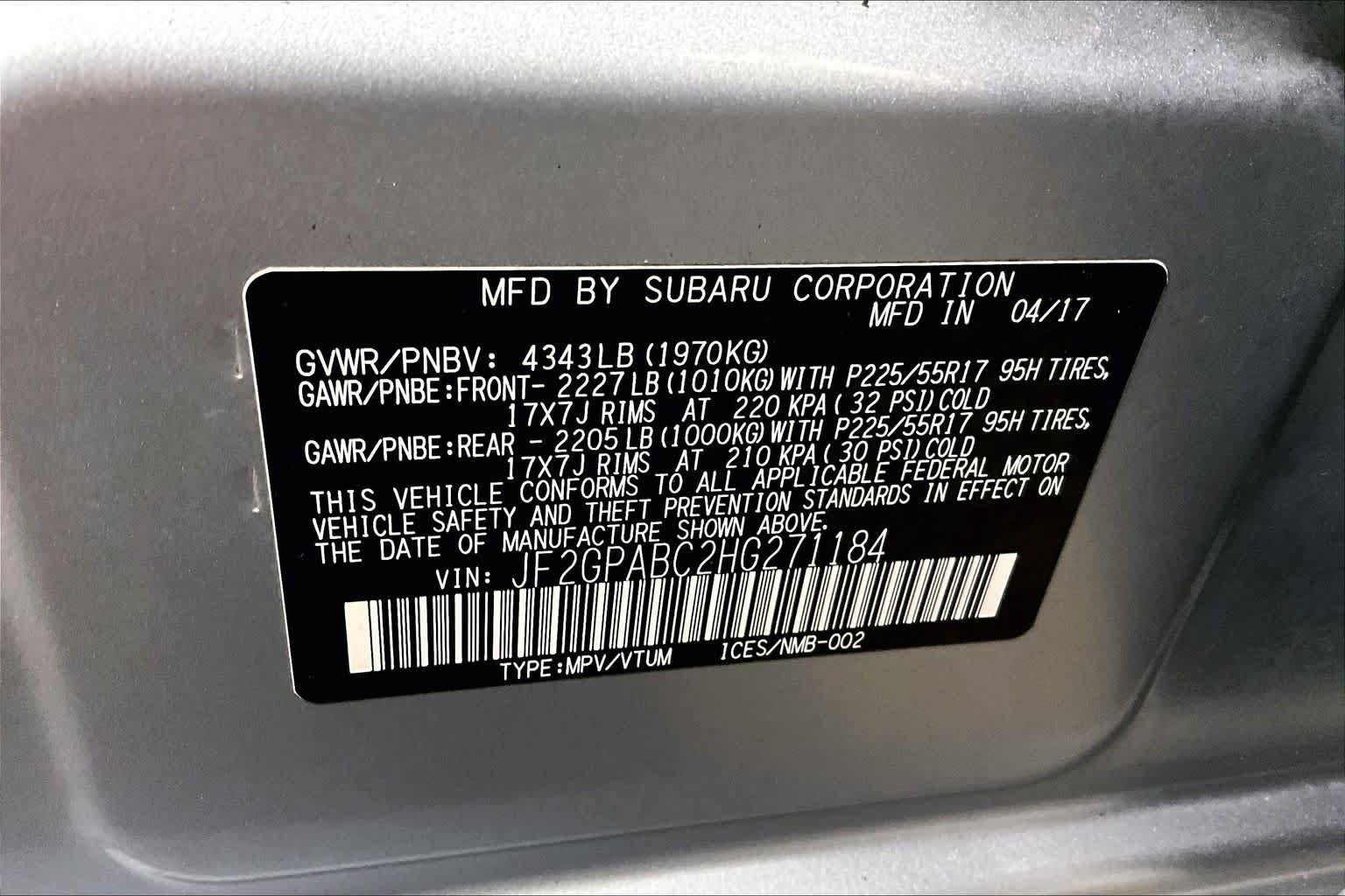 Used 2017 Subaru Crosstrek 2.0i Premium AWD/4WD image 31