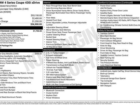 Used 2025 BMW 430i xDrive Coupe image 3