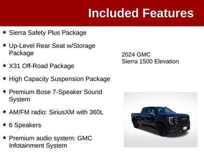 Used 2024 GMC Sierra 1500 Elevation w/ Elevation Premium Package