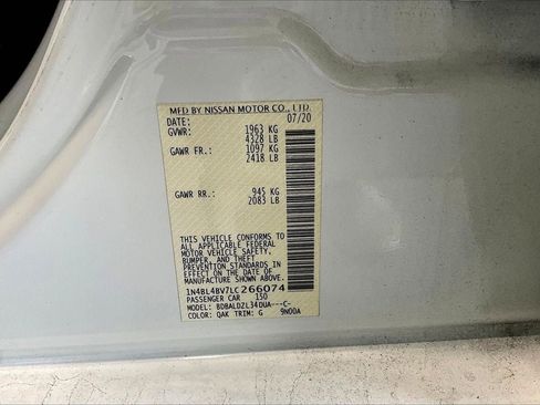 Used 2020 Nissan Altima 2.5 S image 8