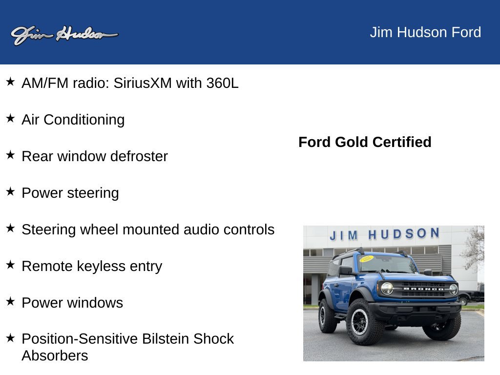 Used 2025 Ford Bronco 2-Door w/ Sasquatch Package AWD/4WD image 13