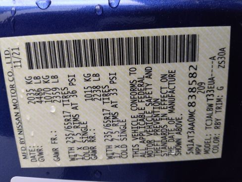 Used 2021 Nissan Rogue S image 33