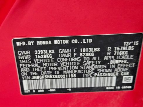 Used 2016 Honda Fit LX image 23