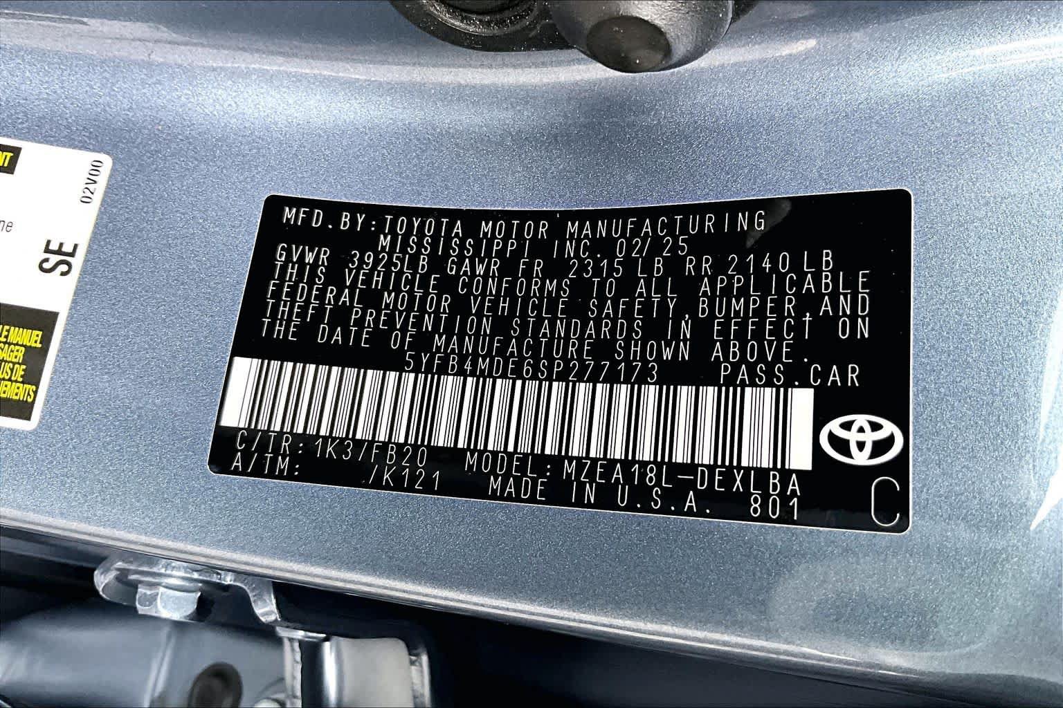Used 2025 Toyota Corolla LE FWD image 36