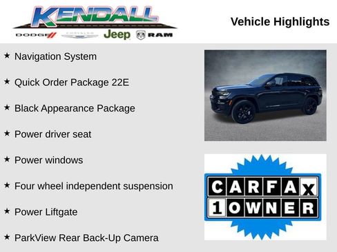 Certified 2024 Jeep Grand Cherokee Limited w/ Black Appearance Package image 4