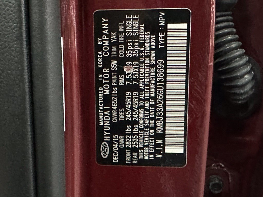 Used 2016 Hyundai Tucson Limited w/ Option Group 03 FWD image 34