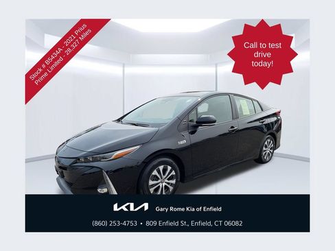 Used 2021 Toyota Prius Prime Limited FWD image 1