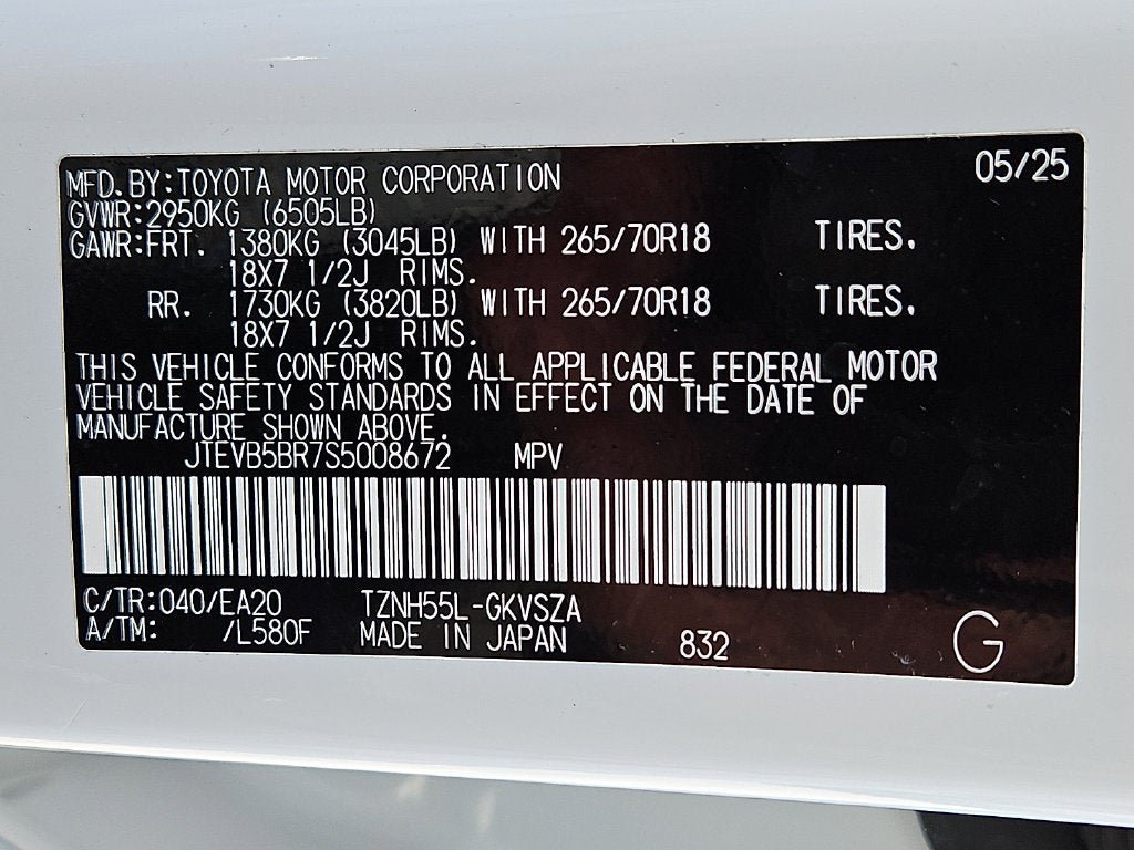 Used 2025 Toyota 4Runner TRD Off-Road Premium w/ Tow Technology Package AWD/4WD image 29