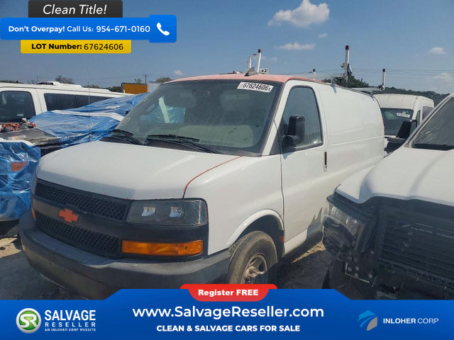 Used 2020 Chevrolet Express 2500 w/ Driver Convenience Package RWD image 1