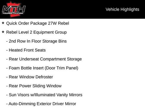 Used 2023 RAM 1500 Rebel w/ Rebel Level 2 Equipment Group image 5