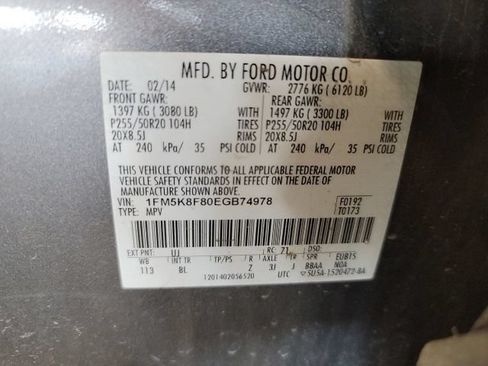 Used 2014 Ford Explorer Limited AWD/4WD image 18
