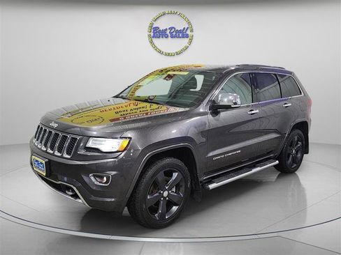 Used 2015 Jeep Grand Cherokee Overland w/ Advanced Technology Group AWD/4WD image 2