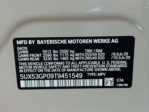 New 2026 BMW X3 xDrive30i w/ Premium Package AWD/4WD image 15