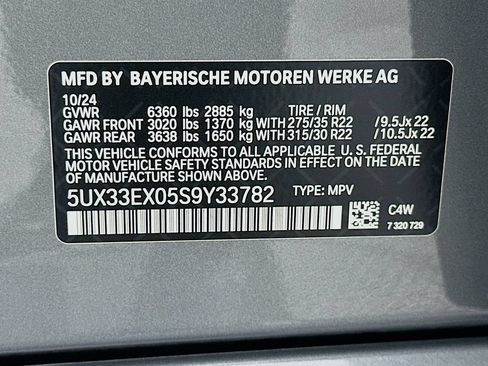 Used 2025 BMW X6 xDrive40i w/ Executive Package AWD/4WD image 33
