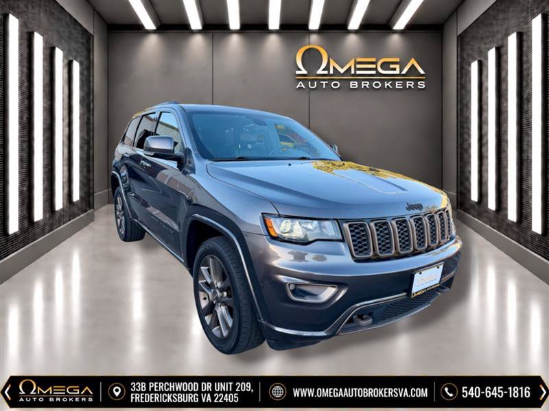 Used 2017 Jeep Grand Cherokee Limited 75th Anniversary AWD/4WD image 1