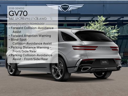 New 2026 Genesis GV70 3.5T Sport Prestige AWD/4WD image 7