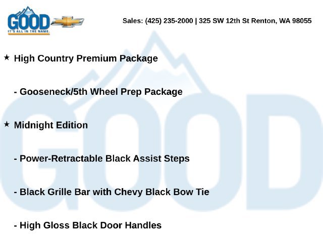 New 2026 Chevrolet Silverado 2500 High Country w/ High Country Premium Package AWD/4WD image 3