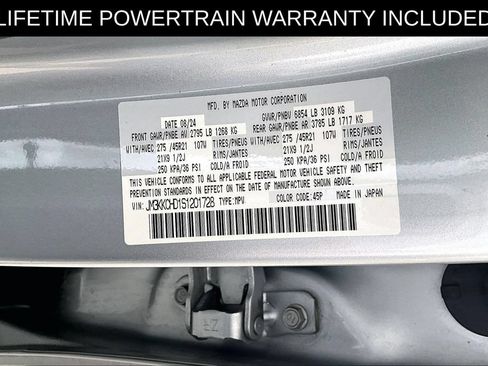 Used 2025 MAZDA CX-90 3.3 Turbo w/ Premium Sport Pkg AWD/4WD image 44