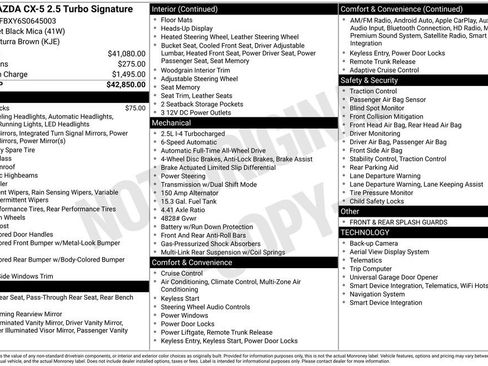 Used 2025 MAZDA CX-5 Signature image 7