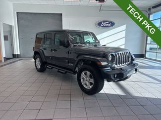 Used 2021 Jeep Wrangler Unlimited Sport w/ Sun And Sound Package AWD/4WD video 1