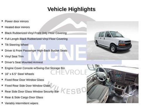 Used 2024 Chevrolet Express 2500 w/ Driver Convenience Package RWD image 11
