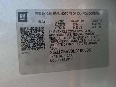 Used 2020 Chevrolet Impala LT FWD image 21