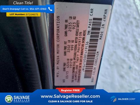 Used 2016 MAZDA MAZDA6 Touring image 16