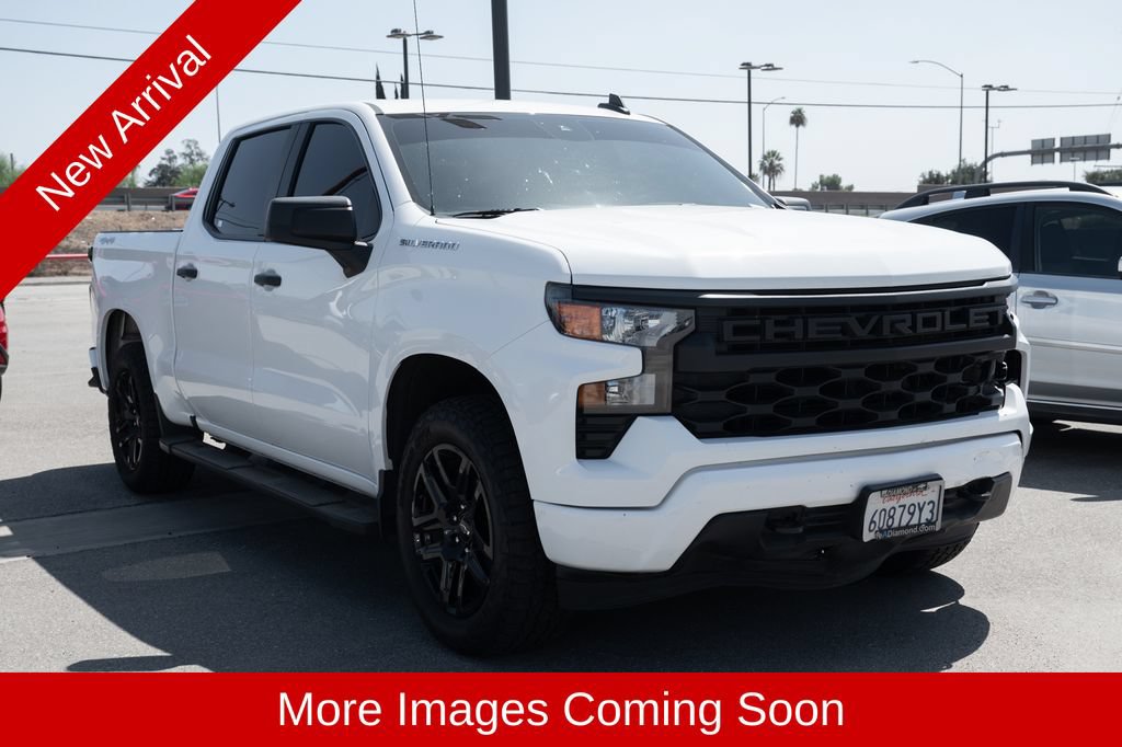Used 2024 Chevrolet Silverado 1500 Custom AWD/4WD image 1