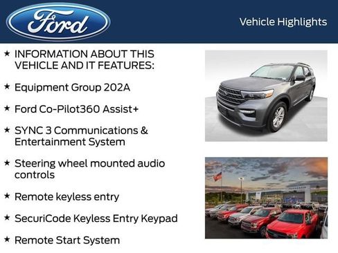 Used 2023 Ford Explorer XLT w/ Equipment Group 202A AWD/4WD image 5