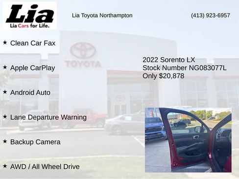 Used 2022 Kia Sorento LX AWD/4WD image 7