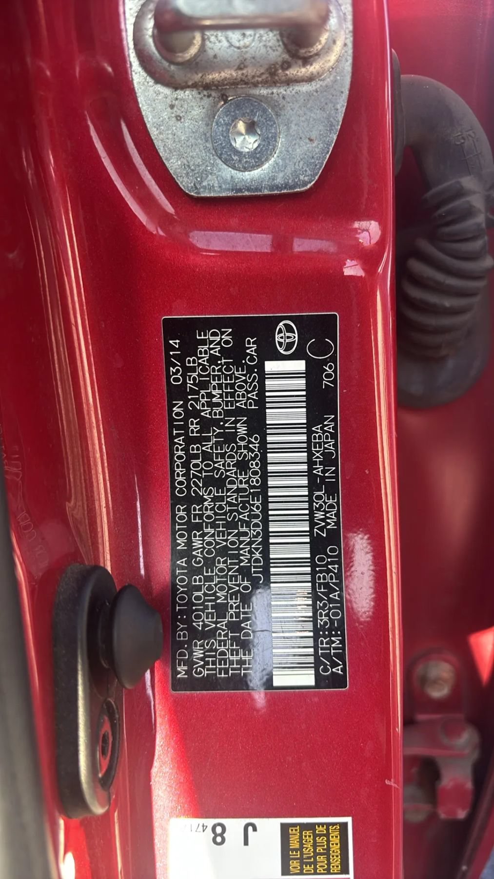 Used 2014 Toyota Prius Two FWD image 28