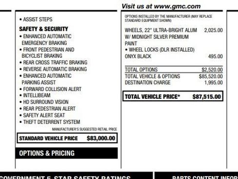 Used 2025 GMC Yukon XL Denali AWD/4WD image 5