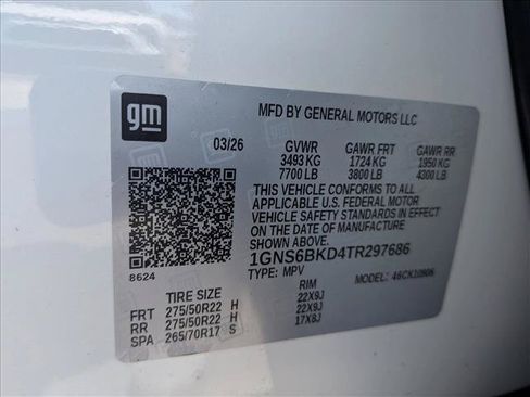 Used 2026 Chevrolet Suburban LS w/ LS Custom Edition AWD/4WD image 17