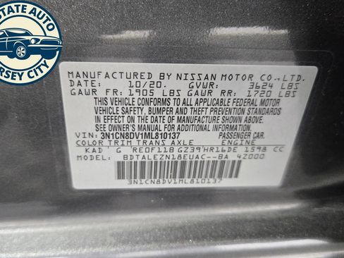 Used 2021 Nissan Versa S FWD image 23