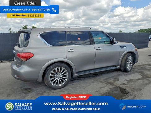 Used 2017 INFINITI QX80 4WD w/ Driver Assistance Package image 4