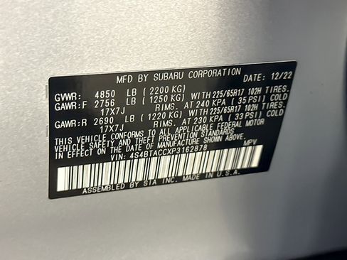 Used 2023 Subaru Outback Premium w/ Popular Package #1 image 26