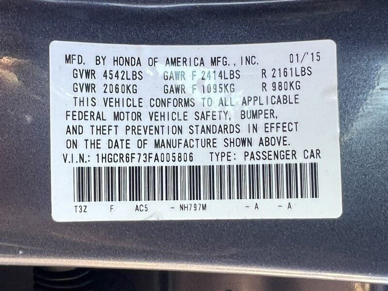 Used 2015 Honda Accord Touring image 27