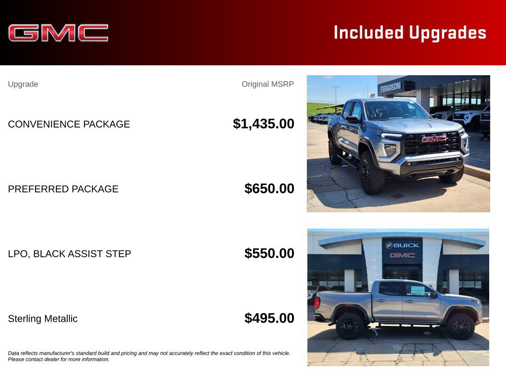 New 2026 GMC Canyon Elevation w/ Convenience Package AWD/4WD image 11