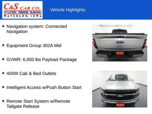 Used 2024 Ford F150 XLT w/ Equipment Group 302A MID AWD/4WD image 7