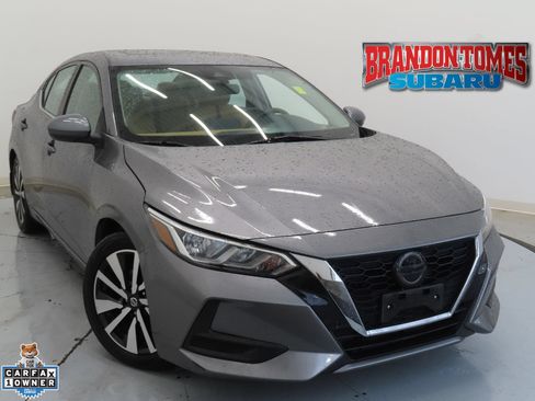 Used 2021 Nissan Sentra SV w/ SV Premium Package FWD image 1