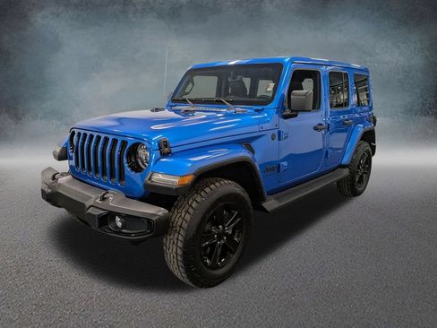 Used 2022 Jeep Wrangler Unlimited Sahara AWD/4WD image 1