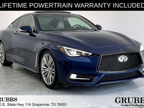 Certified 2017 INFINITI Q60 3.0t w/ Premium Plus Package 3.0T RWD image 1