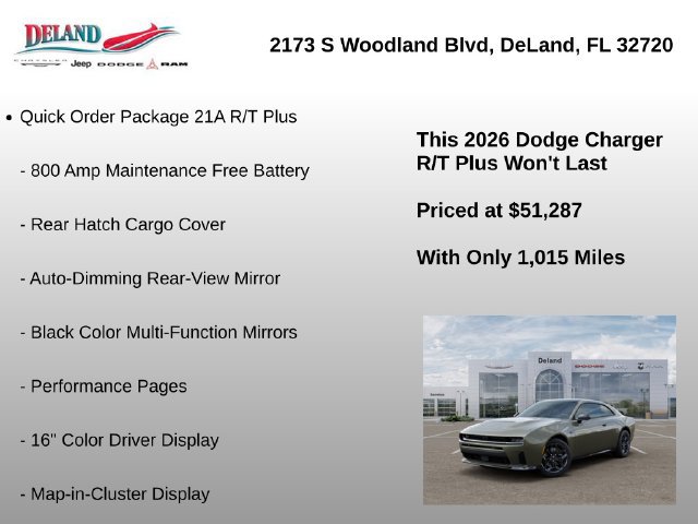 New 2026 Dodge Charger R/T AWD/4WD image 7