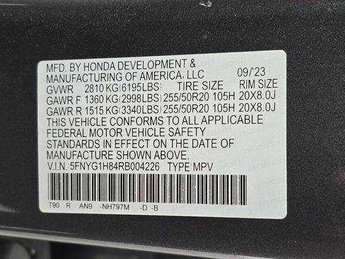 Certified 2024 Honda Pilot Elite image 37