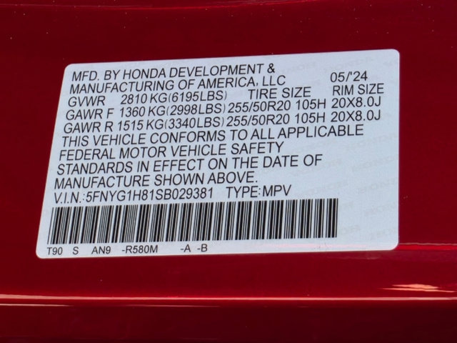 Certified 2025 Honda Pilot Elite image 36