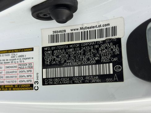 Used 2015 Lexus RC 350 image 41