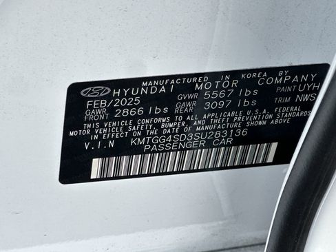 Used 2025 Genesis G80 3.5T Sport Prestige image 30