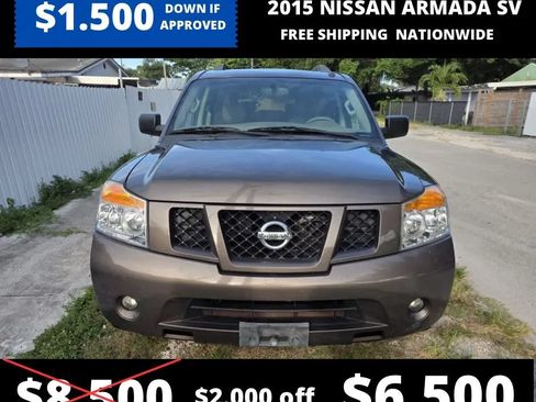 Used 2015 Nissan Armada SV w/ SV Driver Package RWD image 2