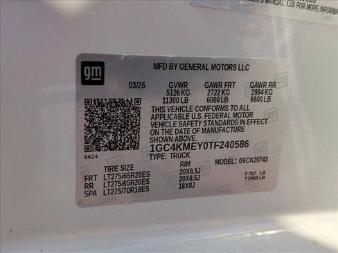 New 2026 Chevrolet Silverado 2500 Custom w/ Custom Value Package AWD/4WD image 17